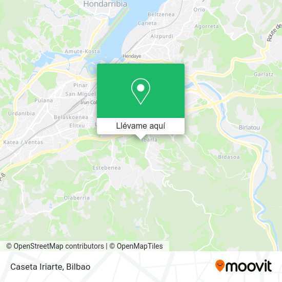 Mapa Caseta Iriarte