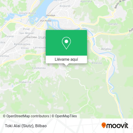 Mapa Toki Alai (Siutz)