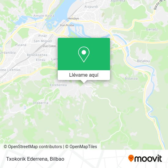 Mapa Txokorik Ederrena