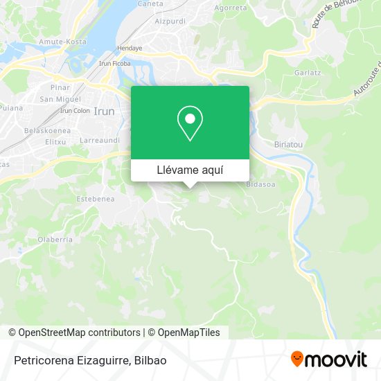 Mapa Petricorena Eizaguirre