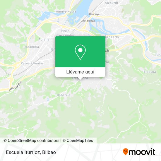 Mapa Escuela Iturrioz