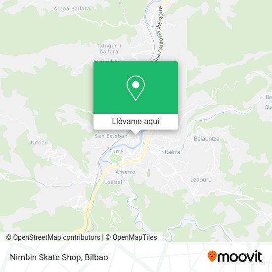 Mapa Nimbin Skate Shop