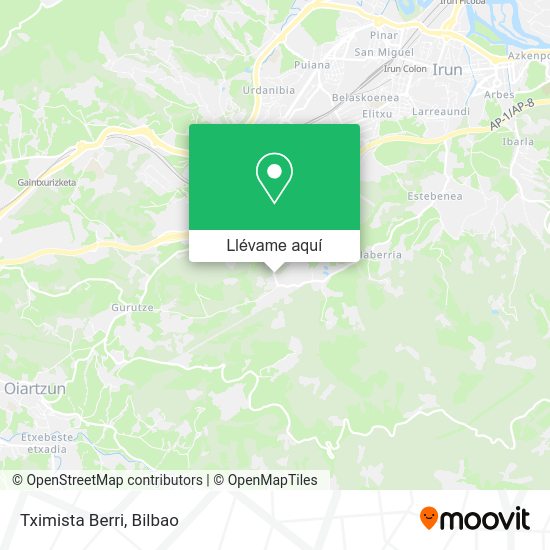 Mapa Tximista Berri