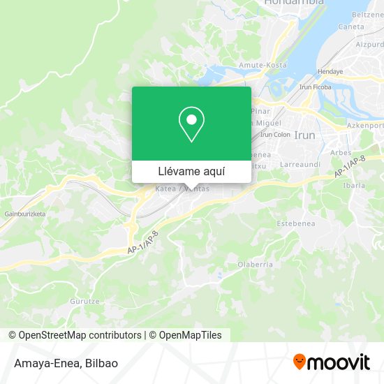 Mapa Amaya-Enea