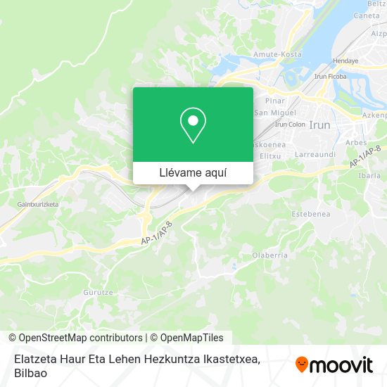 Mapa Elatzeta Haur Eta Lehen Hezkuntza Ikastetxea