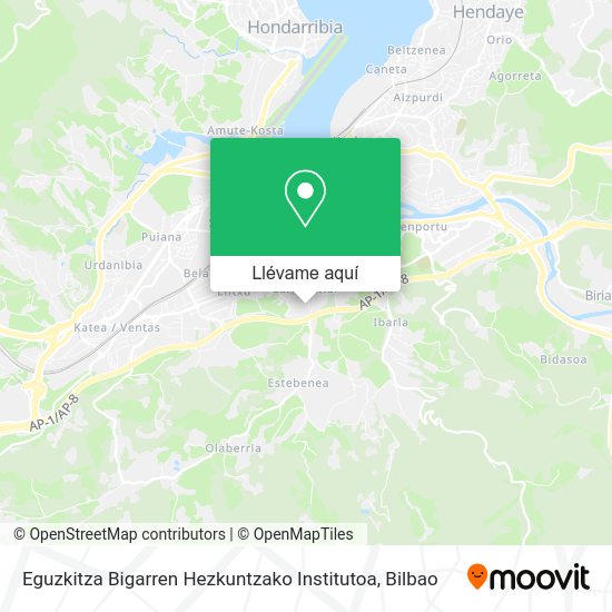 Mapa Eguzkitza Bigarren Hezkuntzako Institutoa