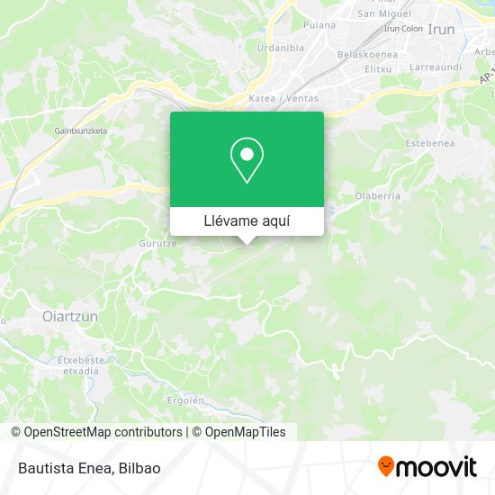 Mapa Bautista Enea