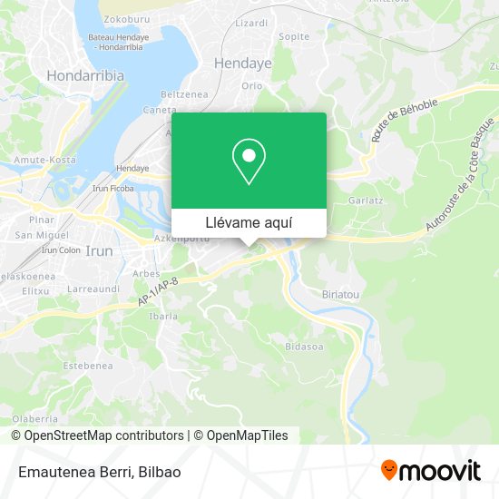 Mapa Emautenea Berri