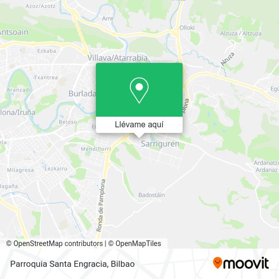 Mapa Parroquia Santa Engracia