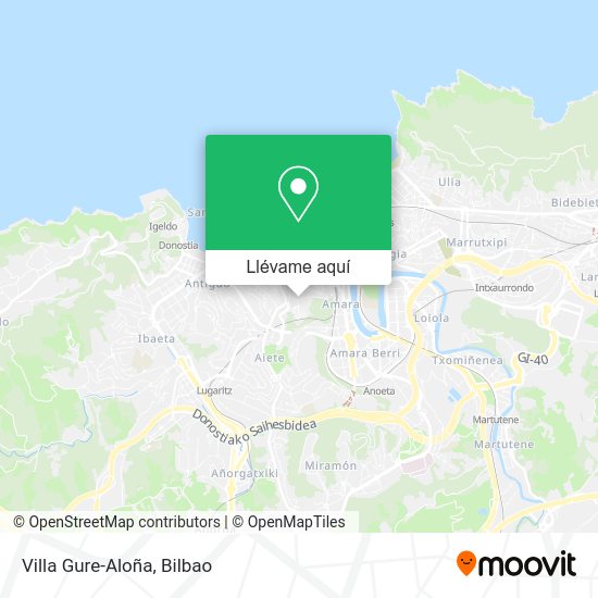 Mapa Villa Gure-Aloña