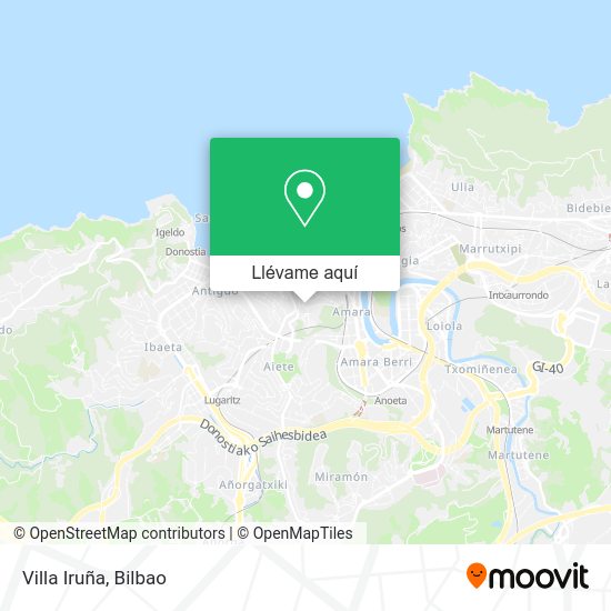 Mapa Villa Iruña