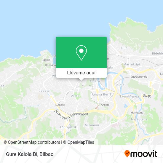 Mapa Gure Kaiola Bi