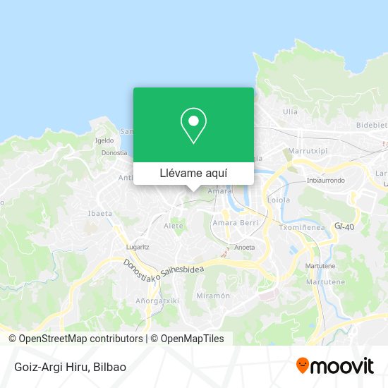 Mapa Goiz-Argi Hiru