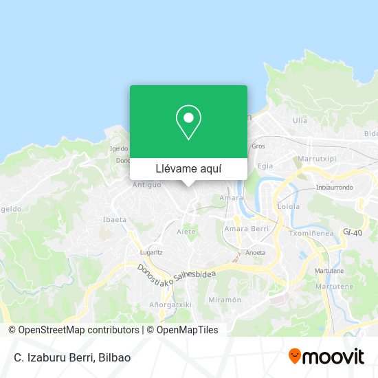 Mapa C. Izaburu Berri
