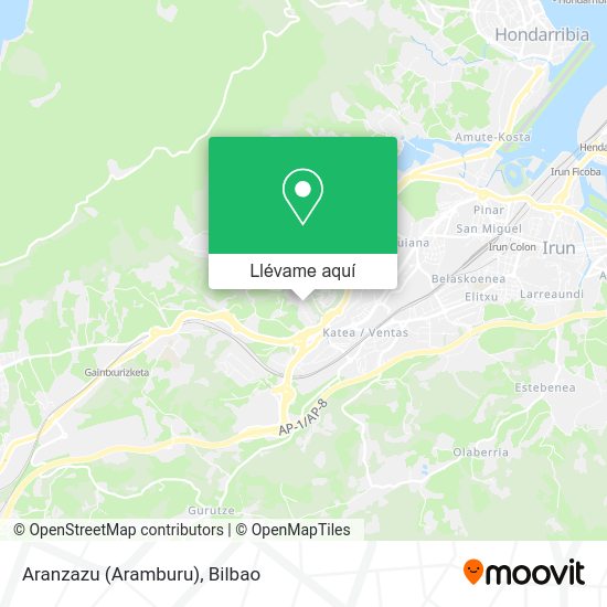 Mapa Aranzazu (Aramburu)