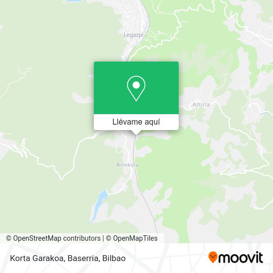 Mapa Korta Garakoa, Baserria