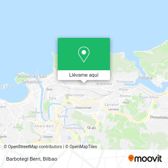 Mapa Barbotegi Berri