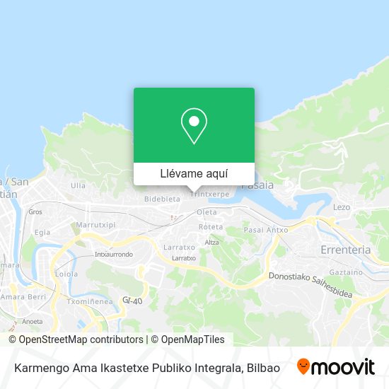 Mapa Karmengo Ama Ikastetxe Publiko Integrala