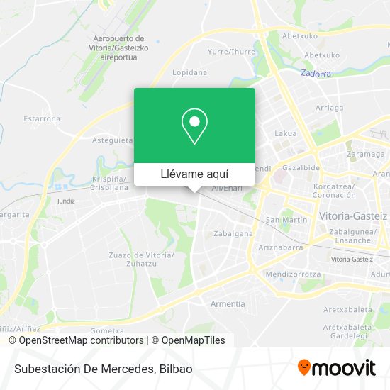 Mapa Subestación De Mercedes