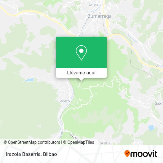 Mapa Irazola Baserria