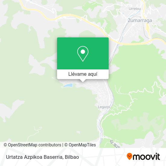 Mapa Urtatza Azpikoa Baserria