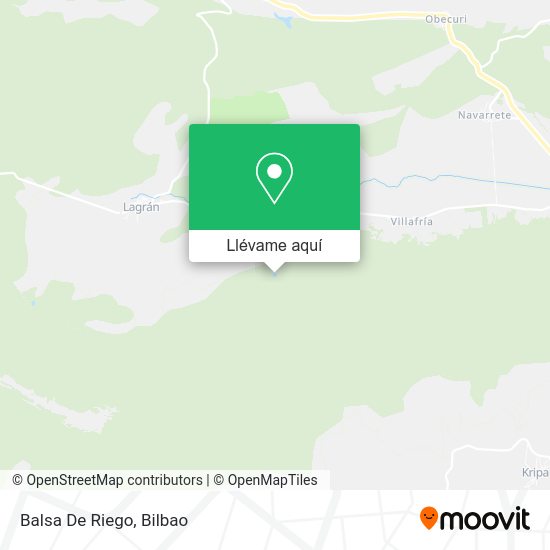 Mapa Balsa De Riego