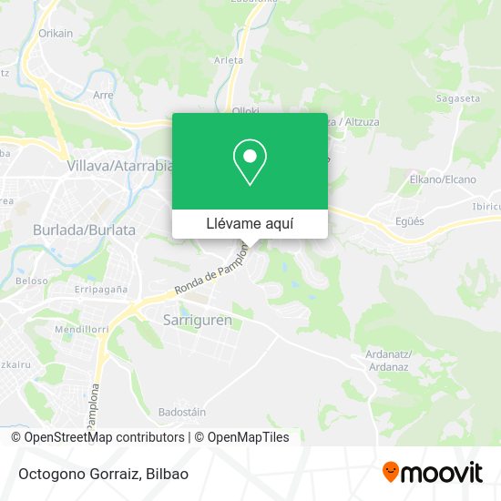 Mapa Octogono Gorraiz