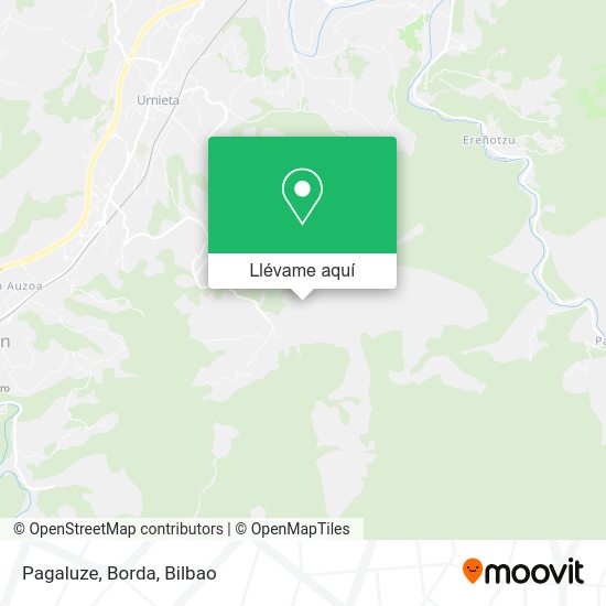 Mapa Pagaluze, Borda