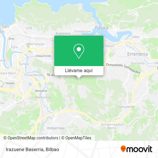 Mapa Irazuene Baserria