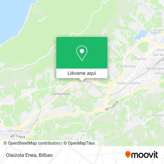 Mapa Olaizola Enea