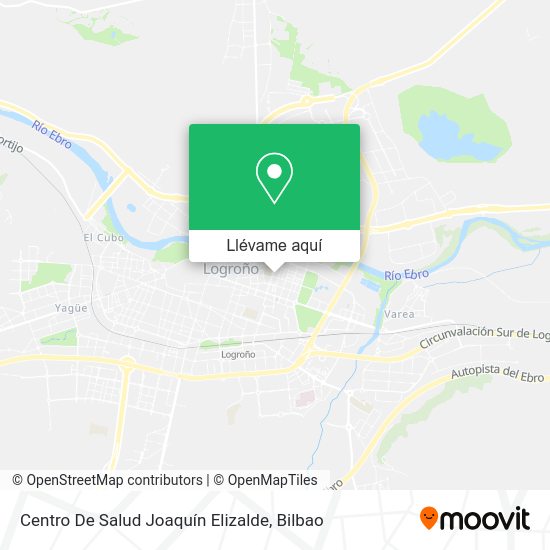 Mapa Centro De Salud Joaquín Elizalde