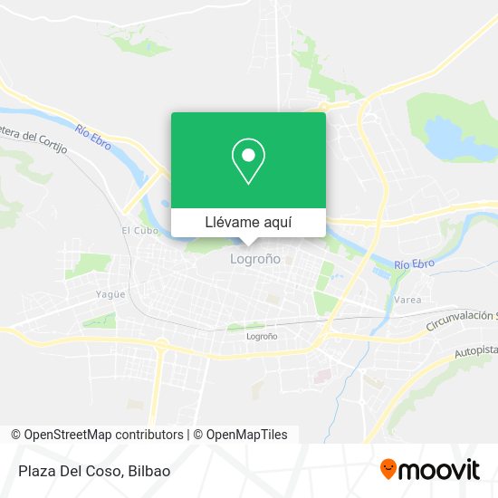 Mapa Plaza Del Coso
