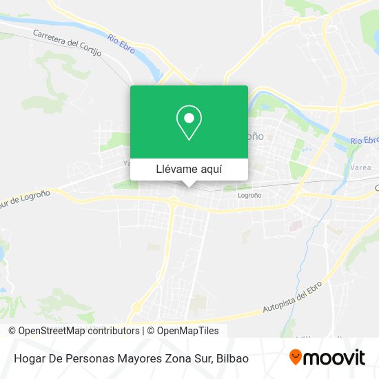Mapa Hogar De Personas Mayores Zona Sur