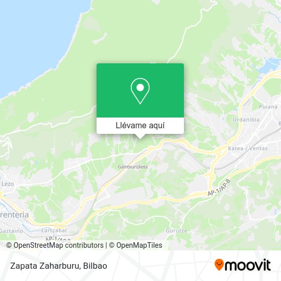 Mapa Zapata Zaharburu