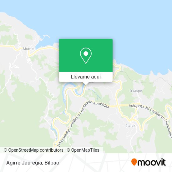 Mapa Agirre Jauregia