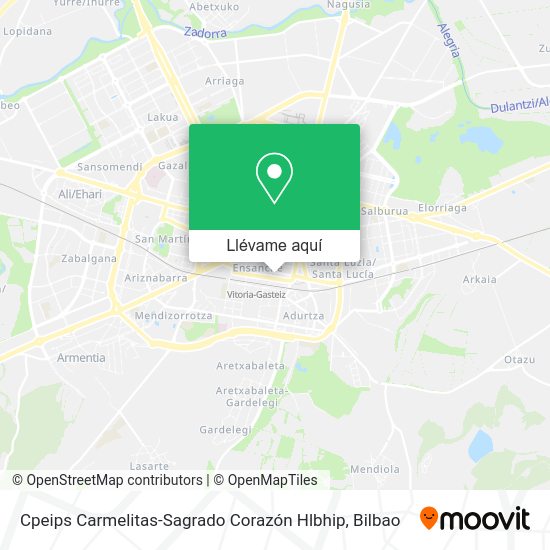 Mapa Cpeips Carmelitas-Sagrado Corazón Hlbhip