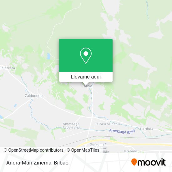 Mapa Andra-Mari Zinema