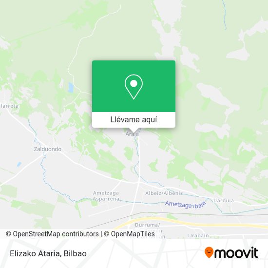 Mapa Elizako Ataria