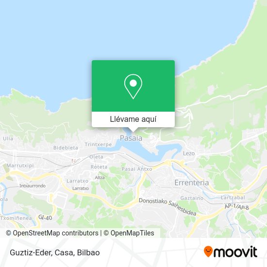 Mapa Guztiz-Eder, Casa