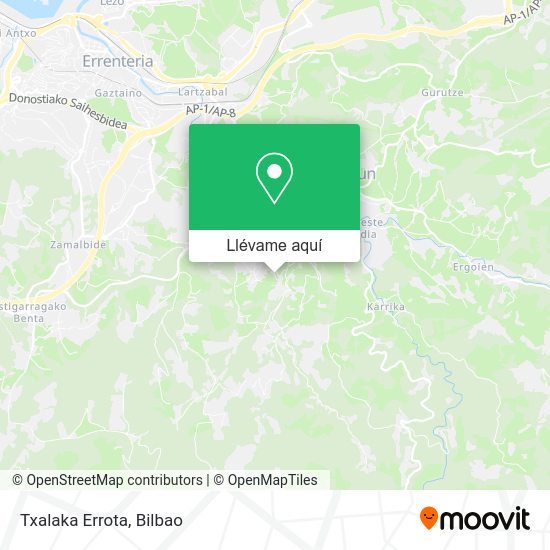Mapa Txalaka Errota