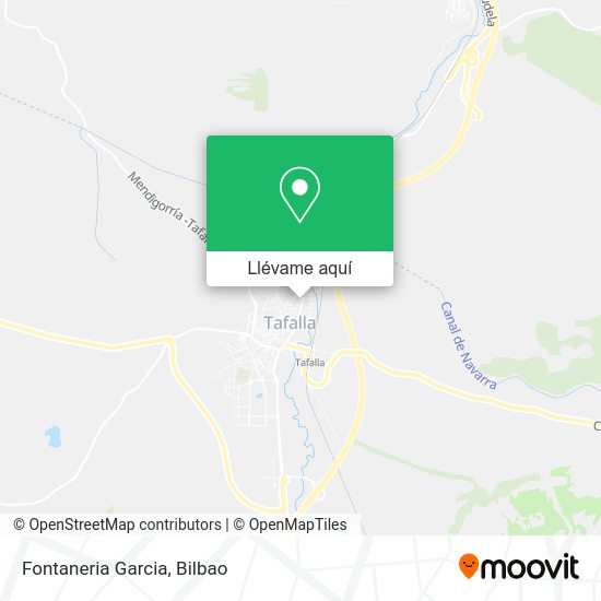 Mapa Fontaneria Garcia