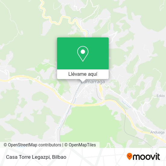 Mapa Casa Torre Legazpi