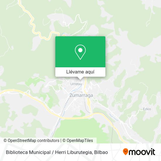 Mapa Biblioteca Municipal / Herri Liburutegia