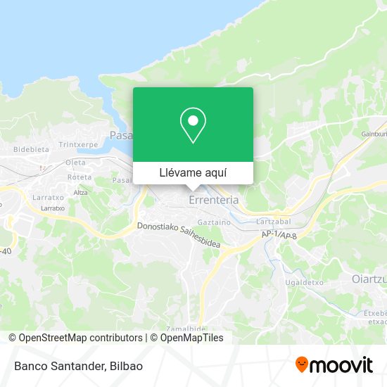 Mapa Banco Santander