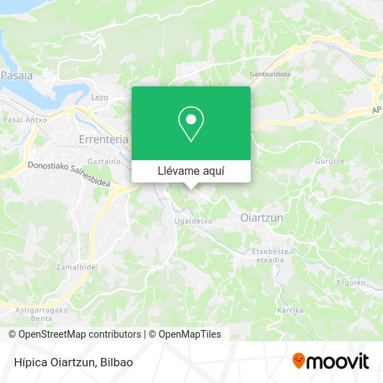 Mapa Hípica Oiartzun