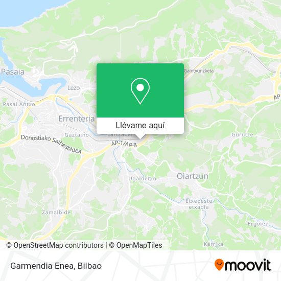 Mapa Garmendia Enea
