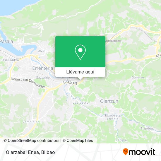 Mapa Oiarzabal Enea