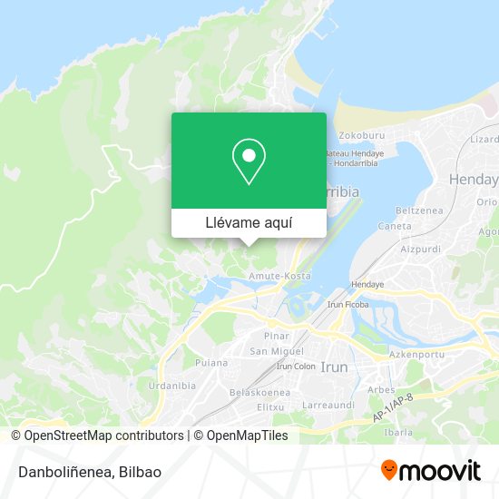 Mapa Danboliñenea