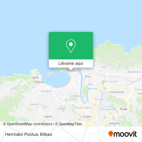 Mapa Herrirako Postua