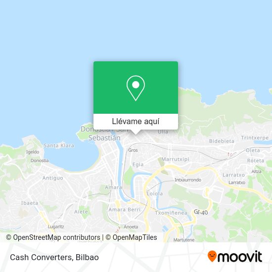 Mapa Cash Converters